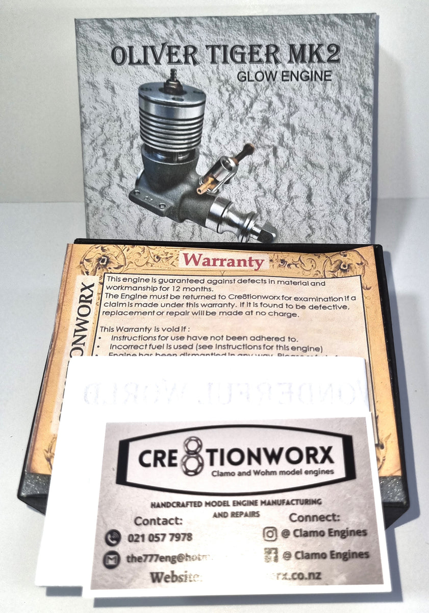 OLIVER TIGER MK2 GLOW REPLICA ENGINE – Cre8tionworx