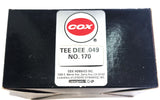 COX TEE DEE 0.049 N.I.B.