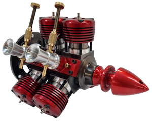 WOHM 20cc DOUBLE ROW RADIAL GLOW